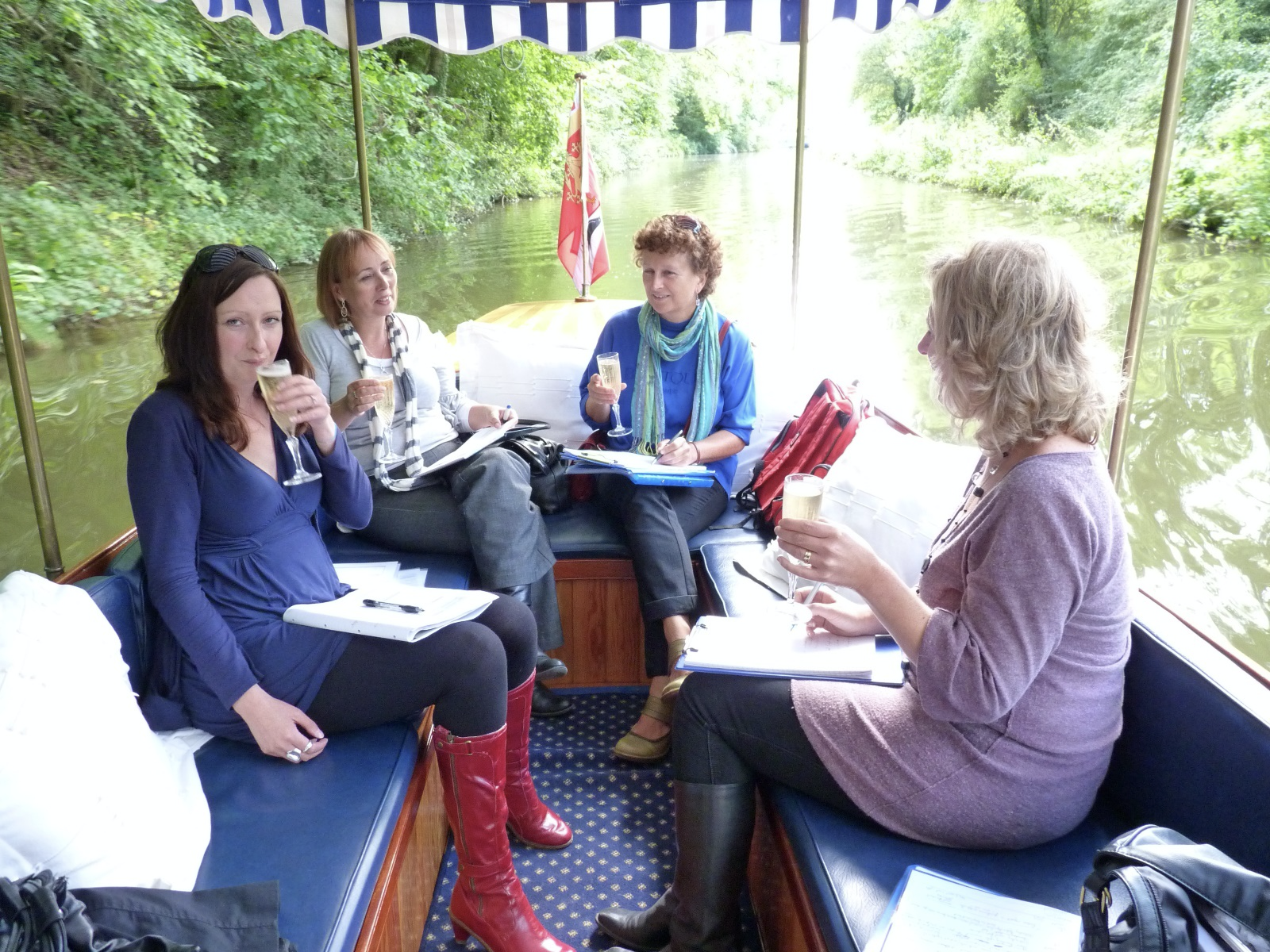 LLE meeting on a boat, 2010