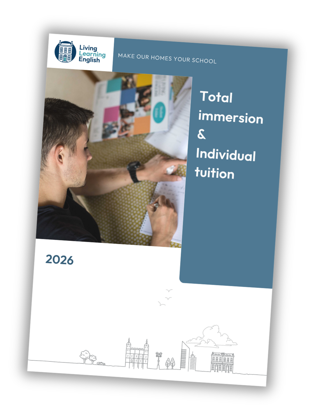 Living Learning English brochure 2026